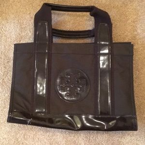 Tory Burch Emblem water resistant handbag